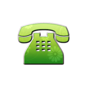 86114-retro-green-floral-icon-business-phone-solid